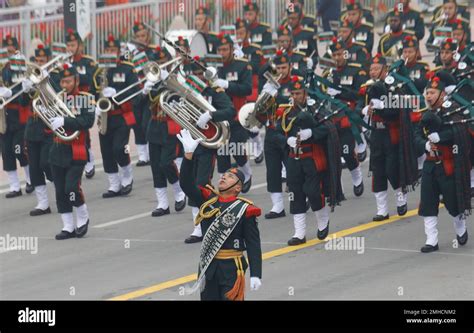 Army assam rifles band hi-res stock photography and images - Alamy