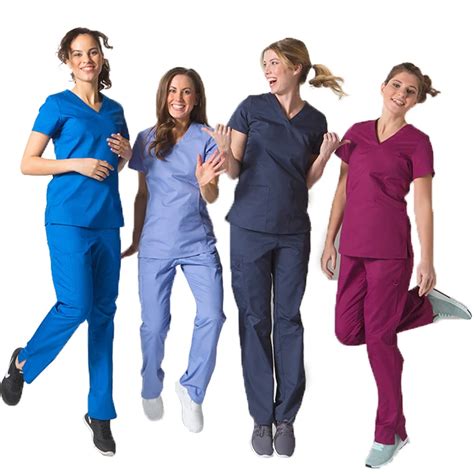 Doctor Uniforms Medical Nursing Scrubs Uniform Scrub Sets Short Sleeve ...