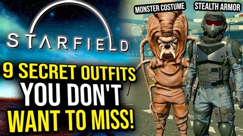 Starfield - Don't Miss Out on These 9 Secret Outfits! - YouTube