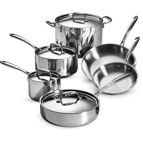 Best tramontina tri ply clad cookware set - 4U Life