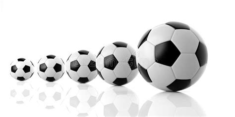 Soccer Football Balls Various Sizes Stock Illustrations – 10 Soccer Football Balls Various Sizes ...