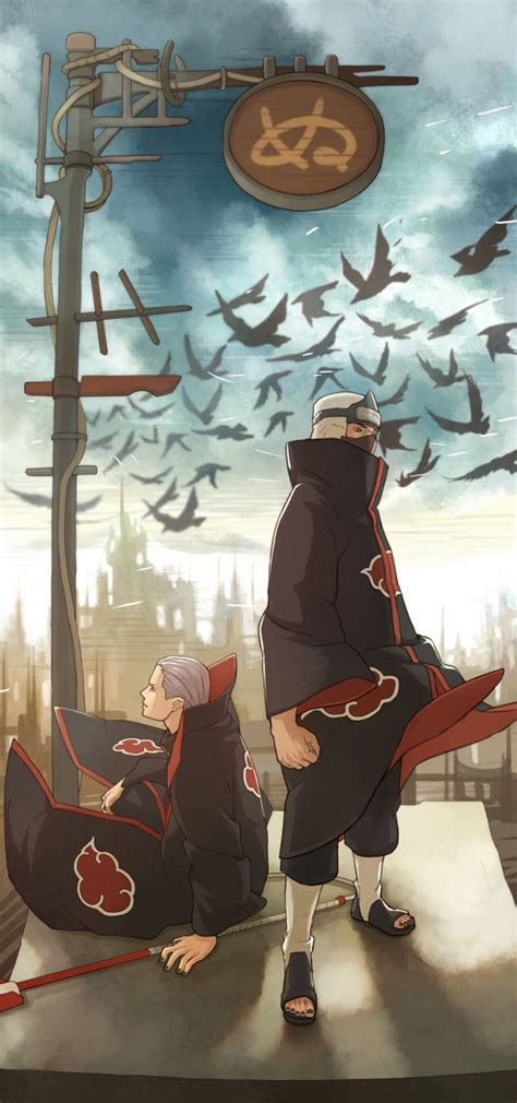 Download Hidan And Kakuzu The Akatsuki Pair Wallpaper | Wallpapers.com