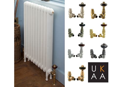 Brass thermostatic valves for cast iron radiators