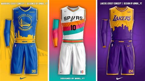 NBA 2018-19 Jersey Concepts | Basketball t shirt designs, Best nba ...