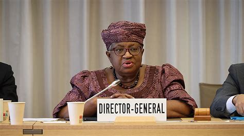 WTO | News - Speech - DG Ngozi Okonjo-Iweala - Trade Policy Review Body — WTO Trade Monitoring ...