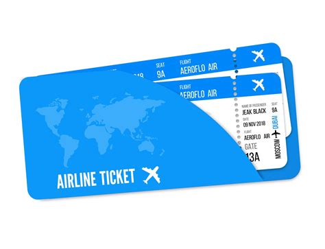 Realistic airline ticket design | Ticket design, Airline tickets, Plan my trip