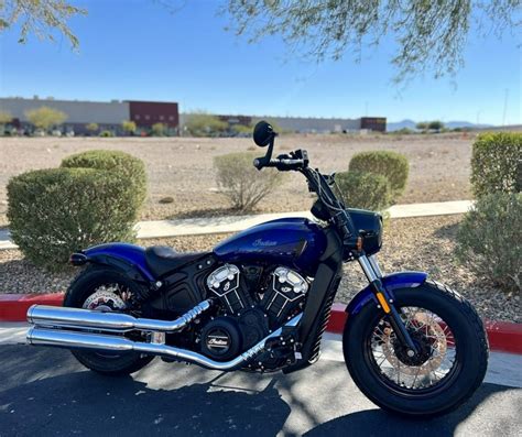 2022 Indian Motorcycle® Scout® Bobber Twenty ABS Spirit Blue Metallic for sale in Las Vegas, NV