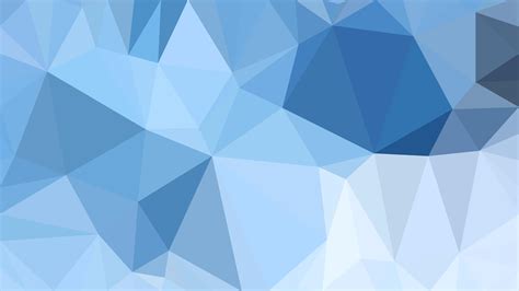 Free Abstract Light Blue Triangle Geometric Background