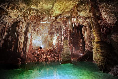 Höhle Mallorca Cova des Coloms de Cala Falco Foto & Bild | mallorca, see, cave Bilder auf ...