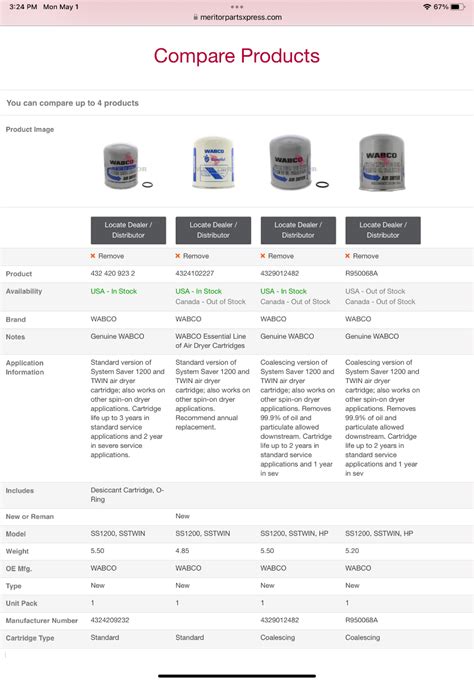 Wabco Air Dryer - Questions and Filter info - Page 2 - Compressed Air Systems - Monacoers