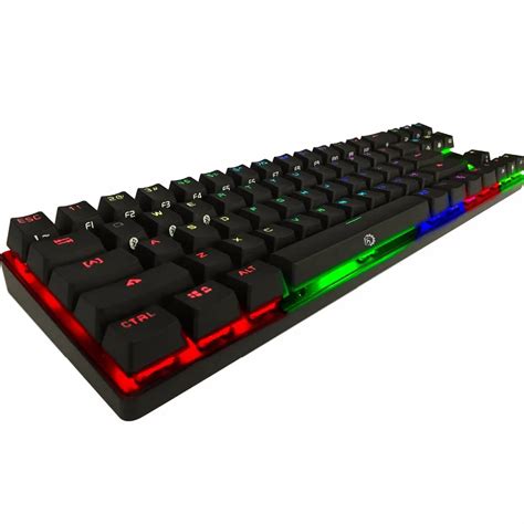 Drevo Bluetooth Wireless Keyboard Mechenical Keyboard 71 Key RGB Gaming ...