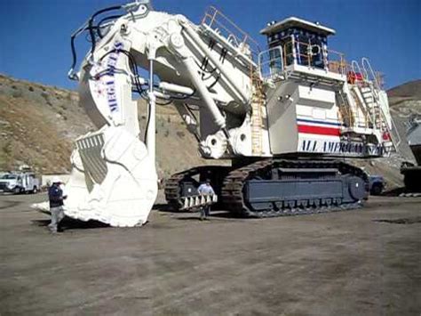 O&K RH 200 Terex mining shovel - YouTube