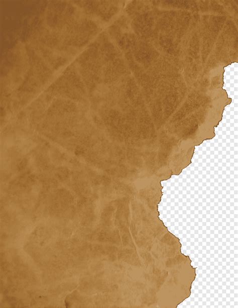 Parchment, wripped brown printer paper, png | PNGEgg