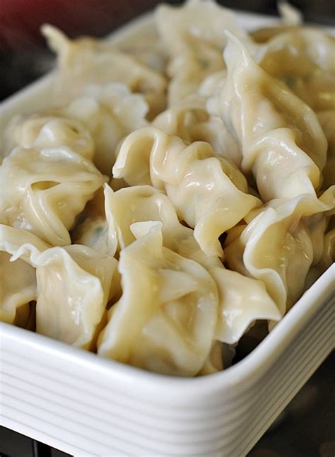 Chicken Dumplings (Jiaozi) - Fuss Free Cooking