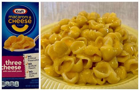 Kraft Macaroni And Cheese Shapes