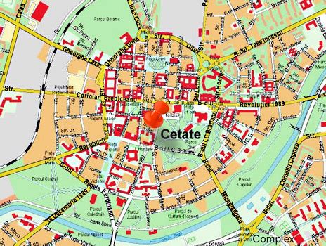 Timisoara Map