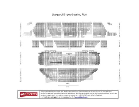 Liverpool Empire Theatre Seating Plan - Book Tickets