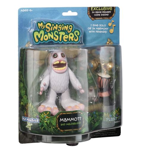 My Singing Monsters Mammott Fun Collectible Action Figure Set, 2 Pieces - Walmart.com