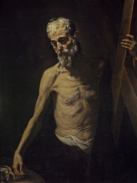 St. Andrew - Jusepe de Ribera - WikiArt.org - encyclopedia of visual arts