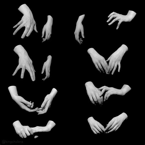 Hand Poses Reference