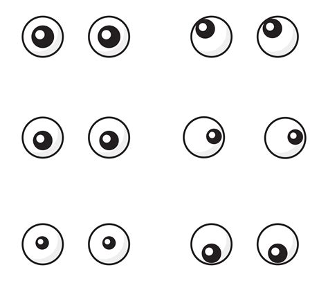 Round Eyeballs Coloring Pages