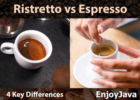 Ristretto vs Espresso: 4 Key Differences (Taste, Volume, Brew Method ...