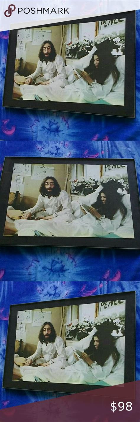 Beatles Vintage ☆ John Lennon, Imagine, Yoko Ono, Bed In for Peace Beatles Vintage, The Beatles ...