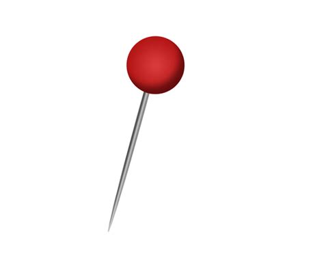 Red Pin PNG File | PNG All