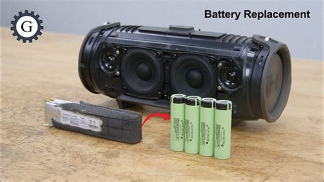 JBL Extreme Battery Replacement Lipo to Li-ion