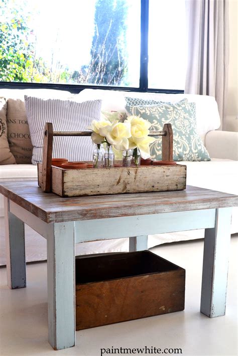 Beach House Coffee Table • Display Cabinet