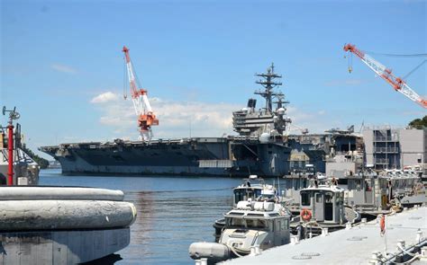 Aircraft carrier USS Ronald Reagan departs Japan for second leg of ...