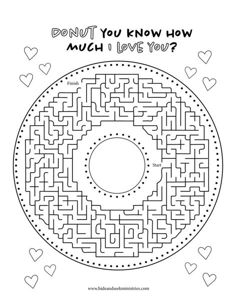 Love Maze - Free Bible Worksheets | Free bible printables, Bible ...