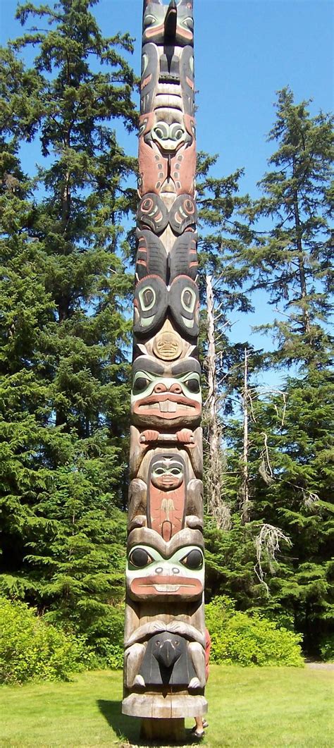 Totem Pole Park, Sitka Alaska | Native american totem, Totem pole art, Pacific northwest art