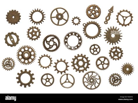 Cog Cogs Brass High Resolution Stock Photography and Images - Alamy