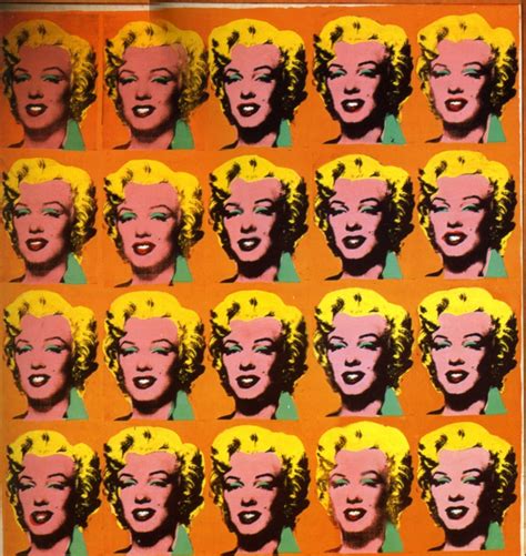 aus unruhigen Träumen - Image of Andy Warhol’s Marilyn Diptych, 1962 (Tate...