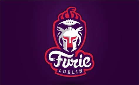 Furie-Lublin-women-american-football-team-logo-design-branding-identity-livery-helmet-graphics ...