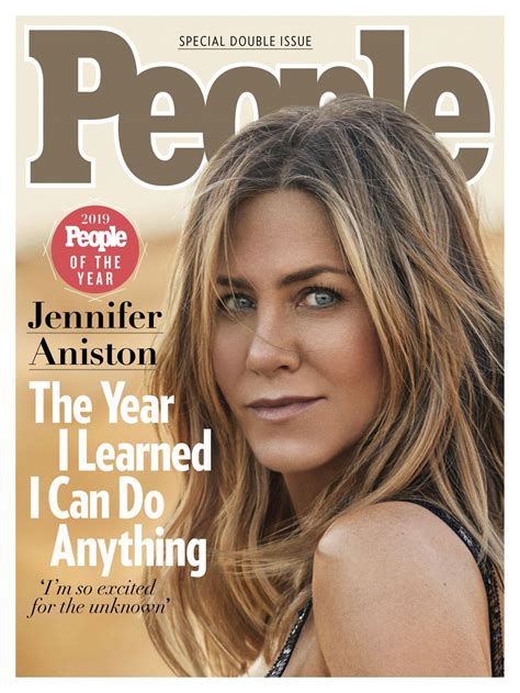 Jennifer Aniston – PEOPLE Magazine People Of The Year 2019 • CelebMafia