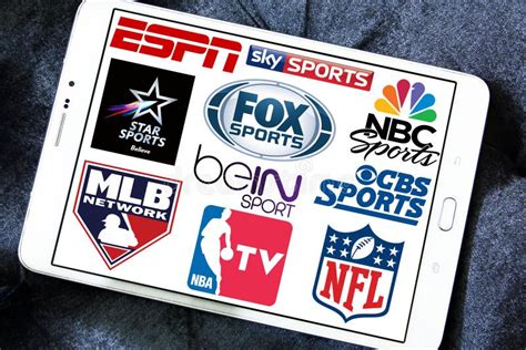 Logos of Tv Sports Channels and Networks Editorial Stock Photo - Image ...