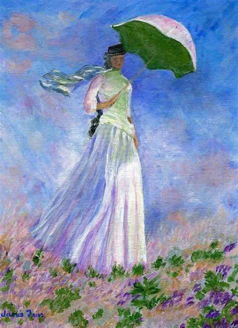 Arrestar rápido Ensangrentado monet parasol Variedad Andrew Halliday Mareo