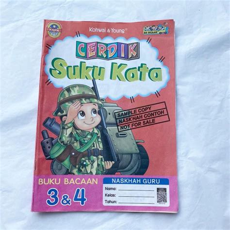 Cerdik Suku Kata - Buku Bacaan 3 & 4, Hobbies & Toys, Books & Magazines ...