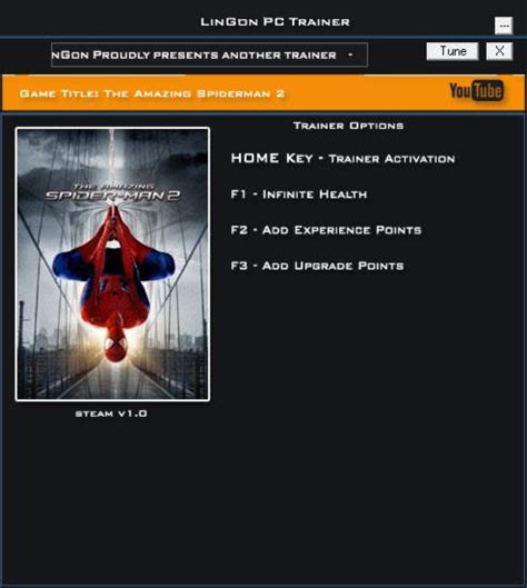 The Amazing Spider-Man 2 Trainer +3 v1.0 LinGon - download cheats ...