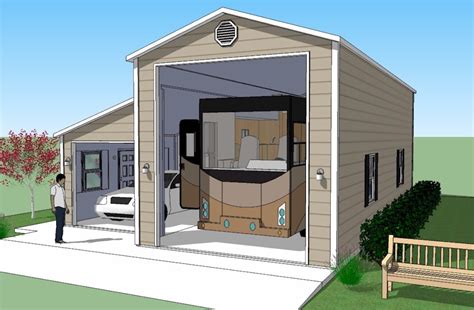 Impressions RV Garage and workshop | Rv garage, Rv garage plans, Garage ...