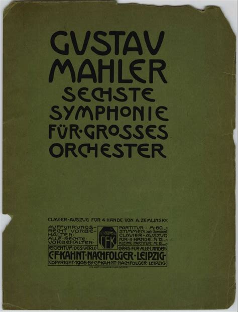 History Symphony No. 6 - Mahler Foundation