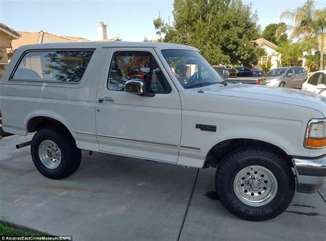 Oj Simpson White Ford Bronco