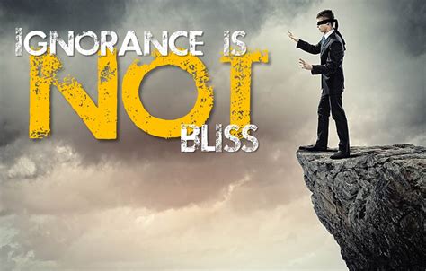 Ignorance is Not Bliss - Build Blog