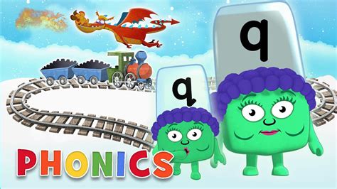 Phonics - Learn to Read | The Letter 'Q' | Journey Through the Alphabet! | Alphablocks - YouTube