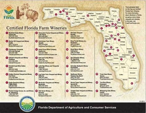 Florida's Vineyards, Wineries and Flavorful Wines Are Interesting Parts of State's History ...