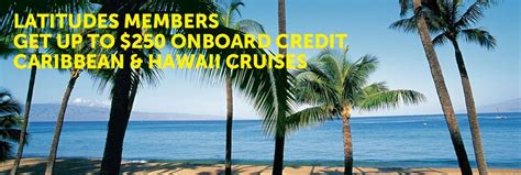 Latitudes Rewards Insider Offer: August Cruise Offers, Dream Cruise ...