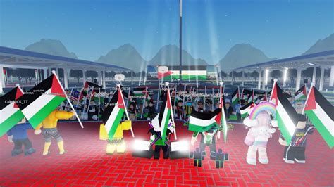 Kids on Roblox are hosting protests for Palestine -Gudstory | Gudstory Org