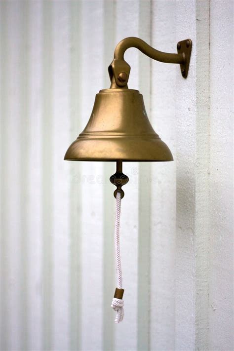 Brass Bell stock photo. Image of clinking, brass, classroom - 18068612